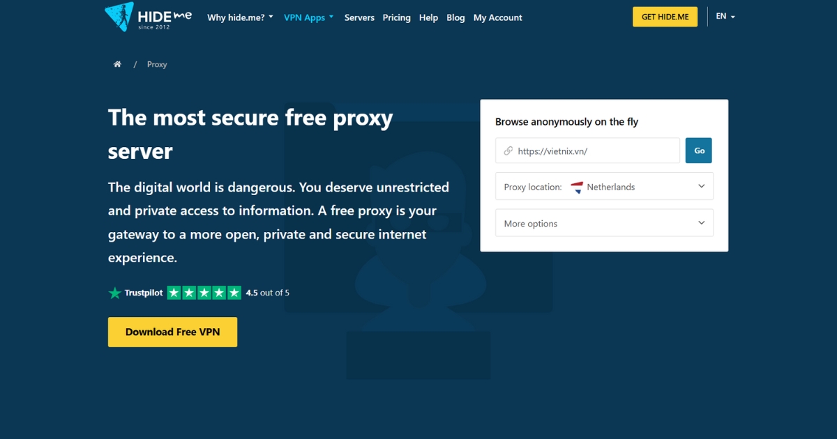 9 cách bỏ chặn truy cập trang web: Hướng dẫn chi tiết A-Z 63 Nhập địa chỉ website cần truy cập
