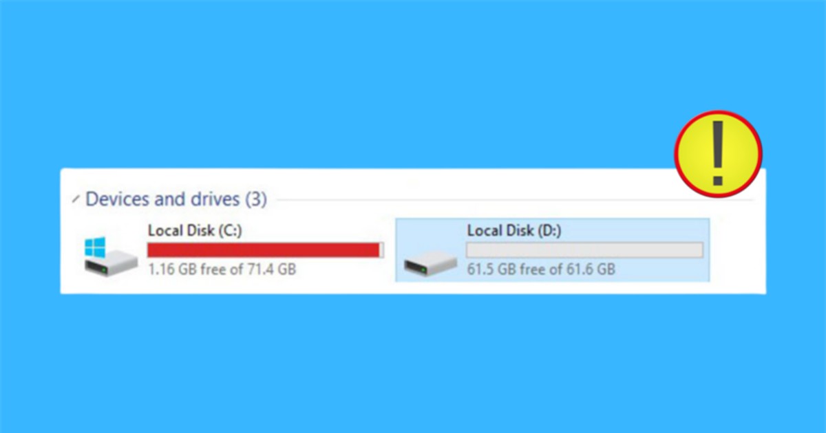 Cách kiểm tra khi gặp lỗi ‘Cannot create database’ trên MySQL/PostgreSQL/SQL Server chi tiết 14 Khi không còn đủ không gian trống, hệ thống không thể tạo ra các tệp tin cần thiết cho một database mới