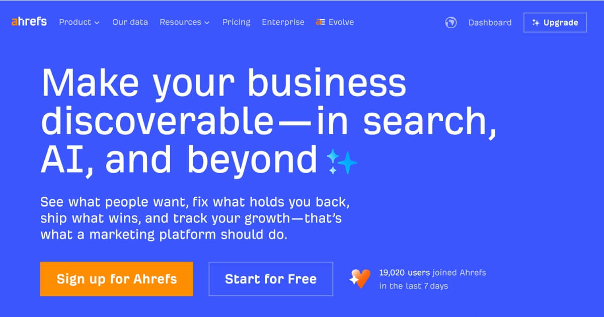 Quản trị website là gì? Top công cụ quản trị website phổ biến hiện nay 28 Công cụ Ahrefs