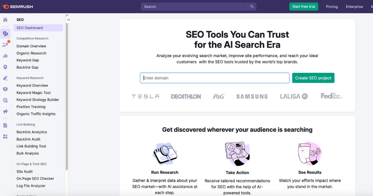 Quản trị website là gì? Top công cụ quản trị website phổ biến hiện nay 29 Công cụ Semrush