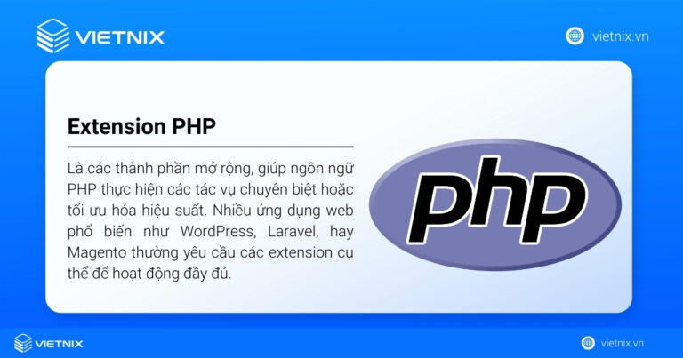 [2025] Extension PHP là gì? Cách cài đặt và cấu hình PHP chi tiết