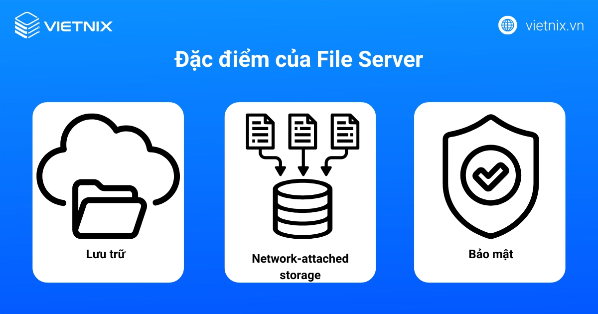 File Server là gì? Đặc điểm, phân loại và cách thức hoạt động của File Server 37 Đặc điểm của File Server
