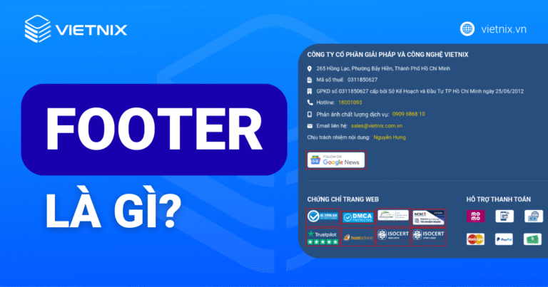 footer là gì