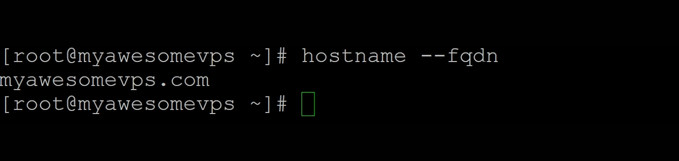 FQDN là gì? Hướng dẫn cách tìm FQDN chi tiết 34 Bạn chỉ cần mở Terminal, nhập lệnh hostname –fqdn, hệ thống sẽ hiển thị FQDN của máy