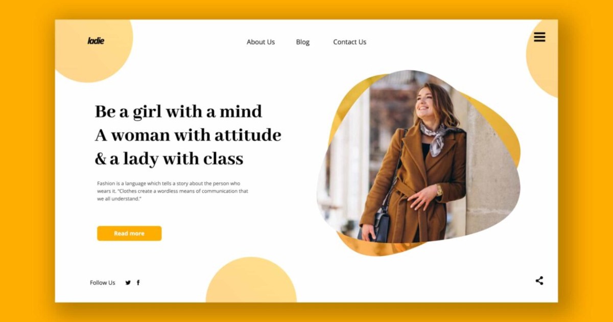 Header website là gì? Những điều cần biết về header website 23 Ví dụ về hero header