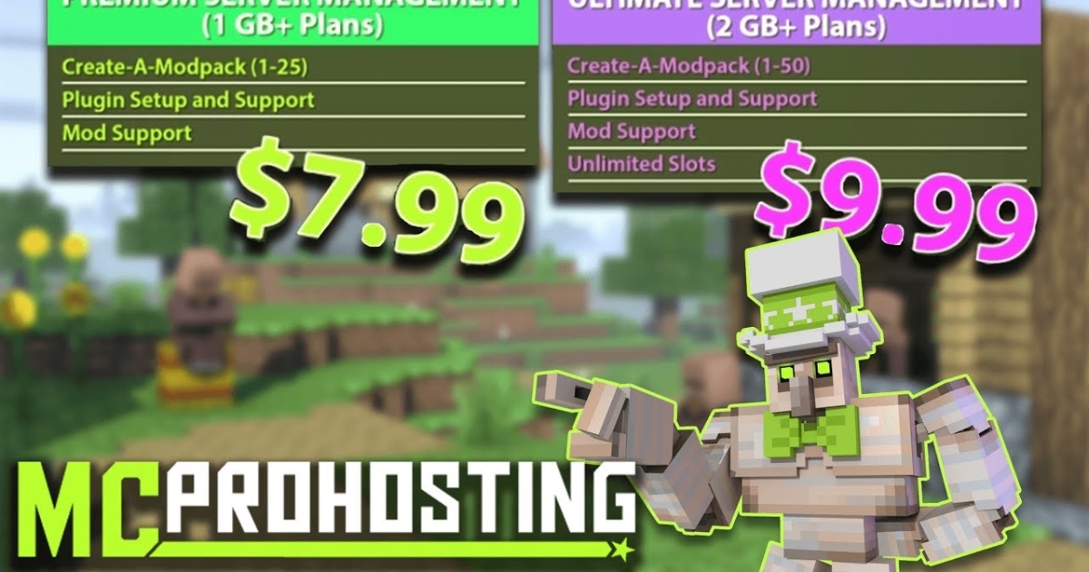 Hosting Minecraft Server là gì? Top 8 nhà cung cấp Hosting Minecraft Server uy tín nhất 65 MCProHosting