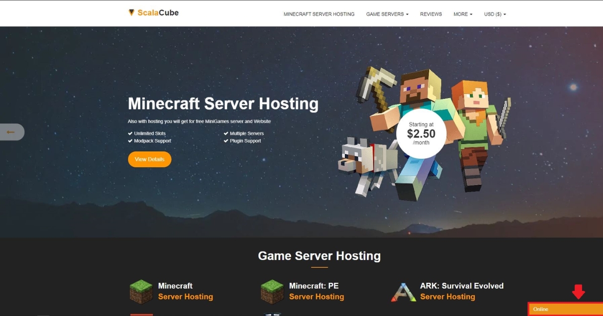 Hosting Minecraft Server là gì? Top 8 nhà cung cấp Hosting Minecraft Server uy tín nhất 68 ScalaCube