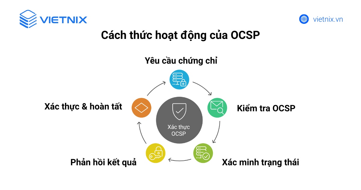 Giao thức OCSP là gì? Ưu, nhược điểm và cơ chế hoạt động của OCSP 27 Cách thức hoạt động của OCSP