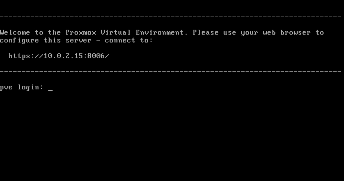 Đăng nhập giao diện web Proxmox