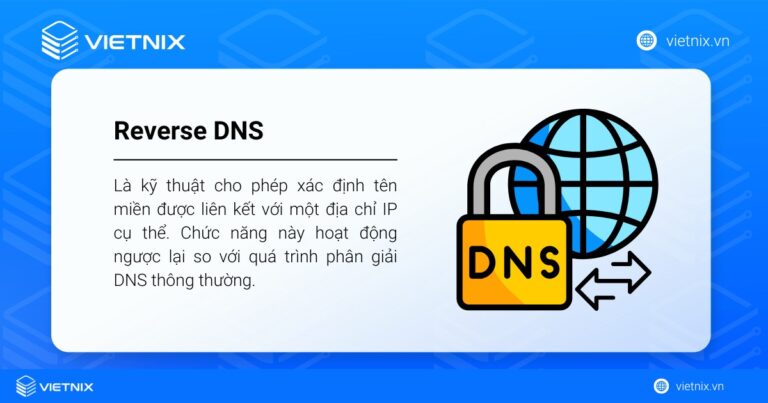 Reverse DNS là gì? Cơ chế & cách thiết lập Reverse IP Lookup