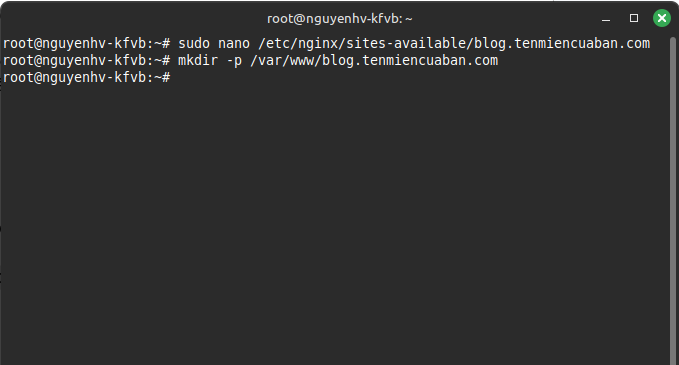 Hướng dẫn tạo Subdomain trên VPS chi tiết bằng CLI và cPanel 22 Bạn cần tạo root
