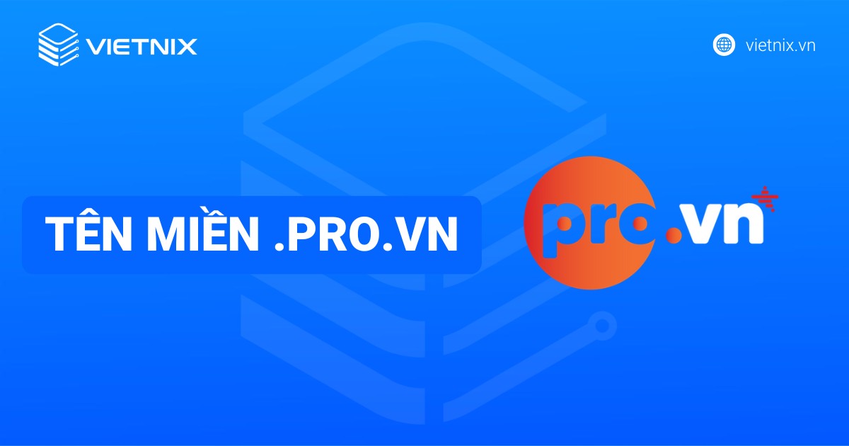 Tên miền .pro.vn là gì? Cách đăng ký tên miền .pro.vn chi tiết