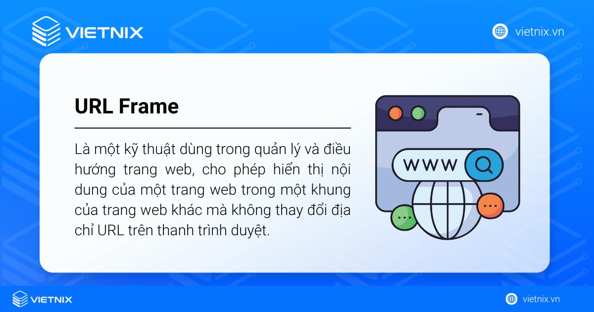 URL Frame là một kỹ thuật dùng trong quản lý và điều hướng trang web