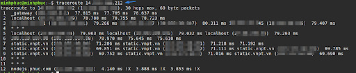 VPS bị lag là gì? Nguyên nhân và cách khắc phục chi tiết 26 Kiểm tra đường đi của kết nối