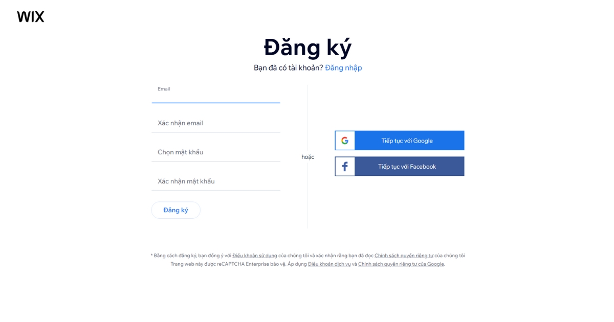 Wix là gì? Hướng dẫn chi tiết thiết kế website bằng Wix 47 Chọn mẫu giao diện