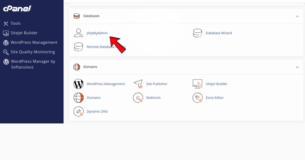 Hướng dẫn cách sửa lỗi Updating failed. Could not update post in the database trên WordPress 30 Bạn đăng nhập vào control panel