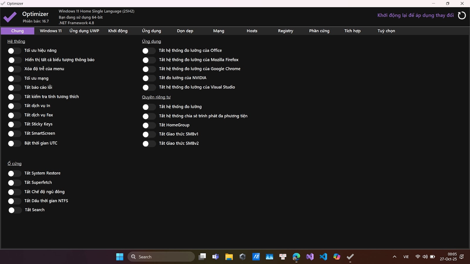 Các tool tối ưu VPS hiệu quả, đơn giản và nhanh chóng giúp VPS hoạt động ổn định, mượt mà 28 Chọn cấu hình tối ưu