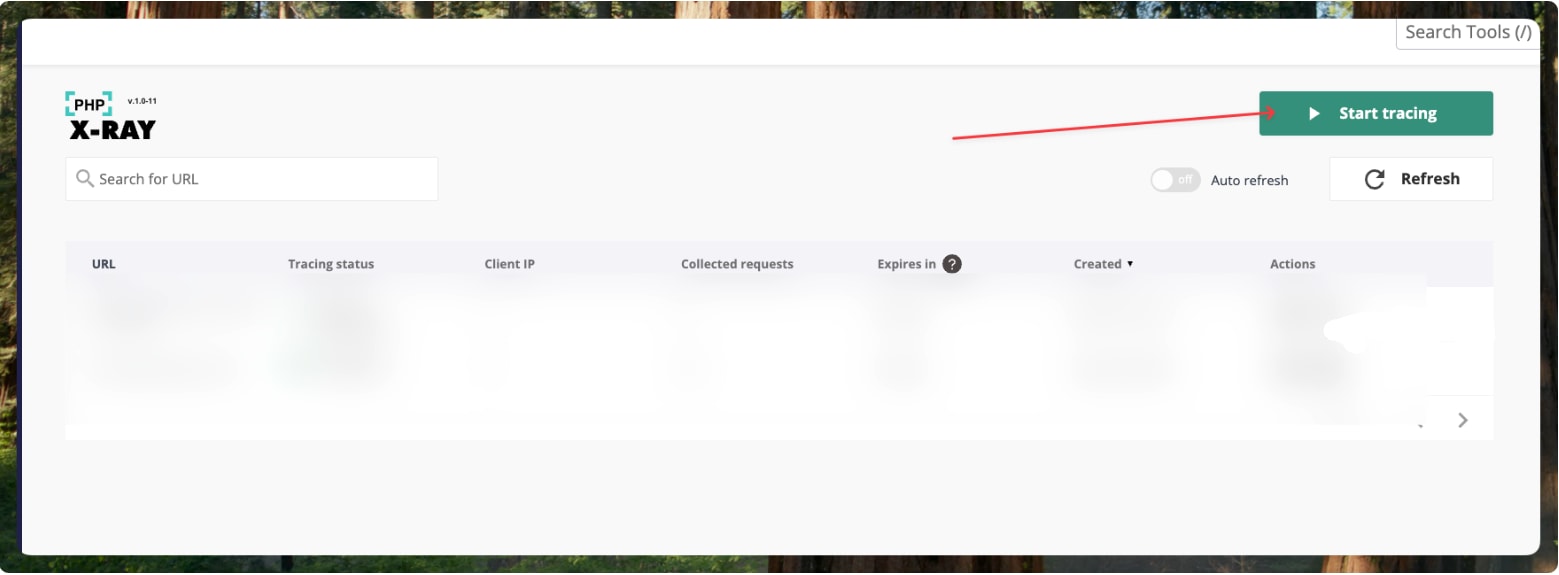 PHP X-Ray là gì? Tìm hiểu cách PHP X-Ray giám sát hiệu suất của website 29 Bước 2