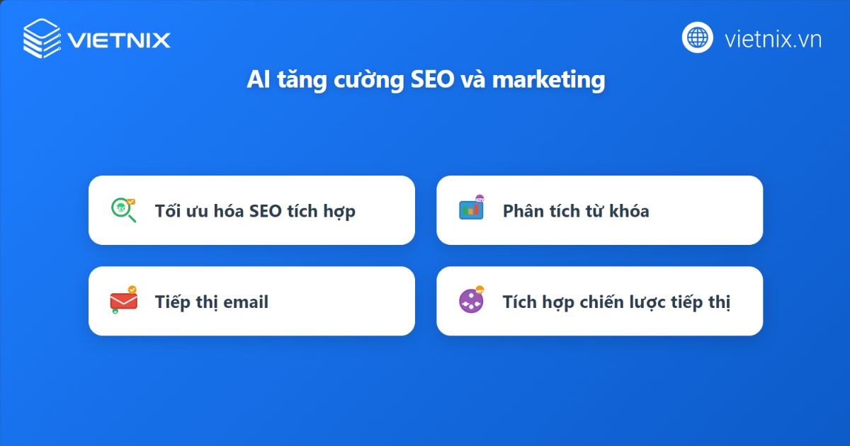 AI website là gì? Lợi ích và so sánh AI website với website truyền thống 27 Vai trò của AI trong SEO và tiếp thị