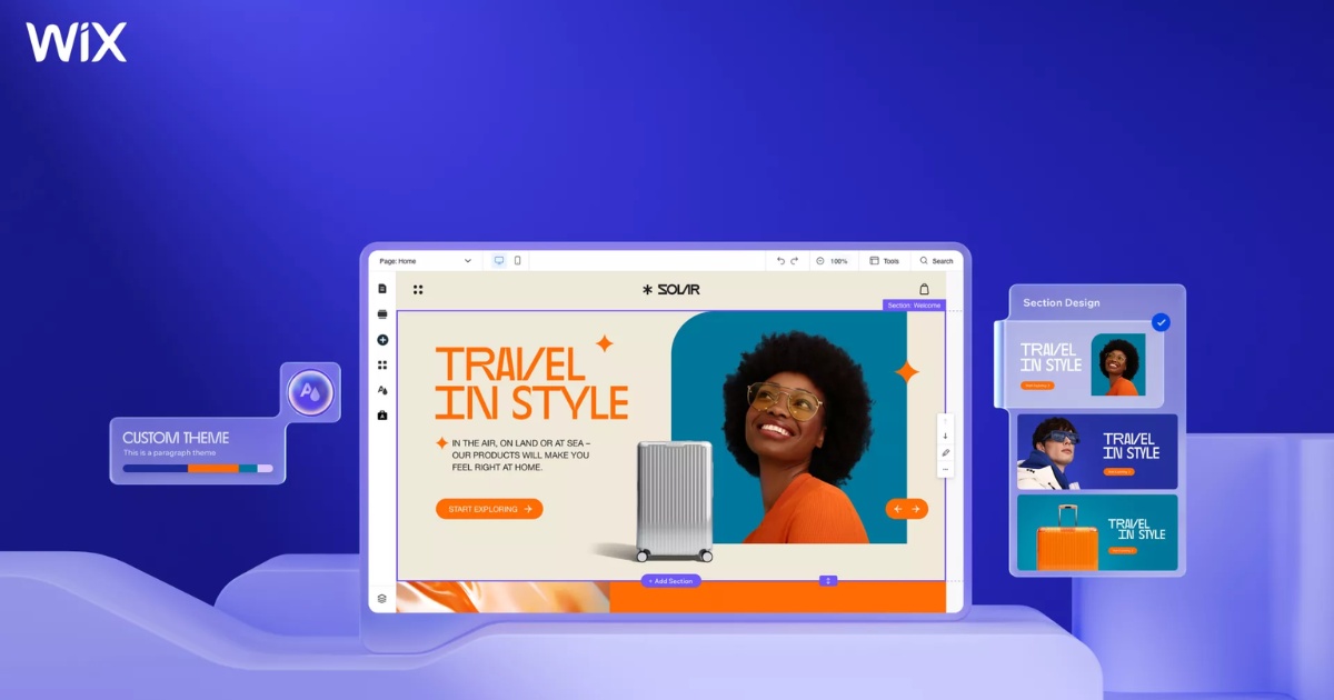 AI website là gì? Lợi ích và so sánh AI website với website truyền thống 31 Wix là nền tảng xây dựng AI Website nổi bật