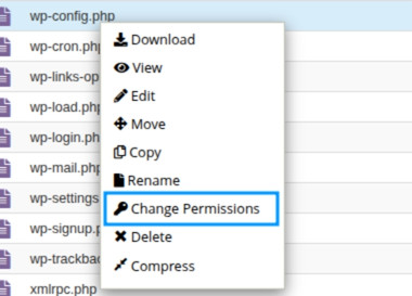 Chmod 777 là gì? Cách sử dụng lệnh Chmod 777 chi tiết 16 Bạn chọn Change Permissions