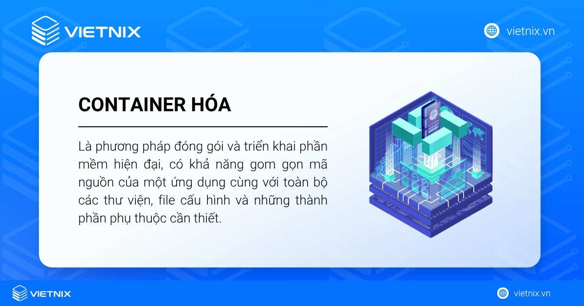 Container hóa là gì? Kiến thức cơ bản cần biết về container hóa 28 Container hóa là một phương pháp đóng gói và triển khai phần mềm hiện đại