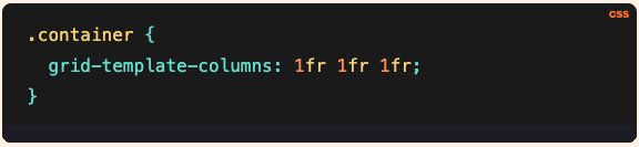 Sử dụng đơn vị đo fr