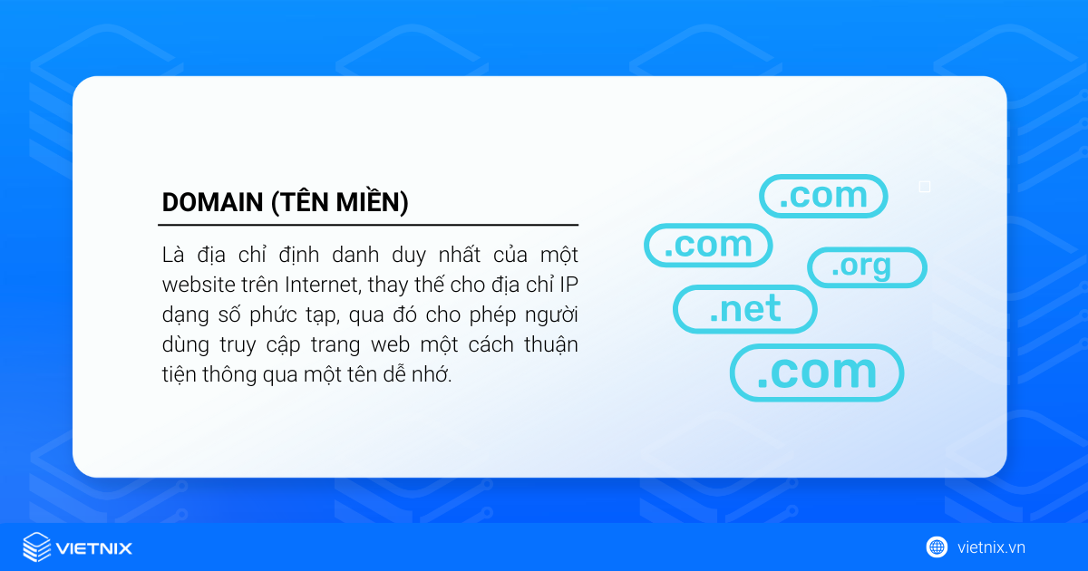 Domain là gì? Vai trò, phân loại và hướng dẫn chọn tên miền chi tiết 16 Domain là gì?