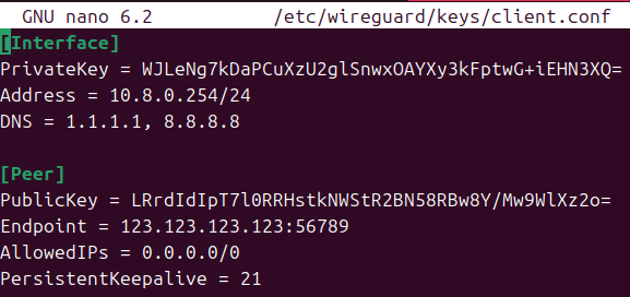 WireGuard là gì? Cách cài đặt và config WireGuard nhanh chóng, chi tiết 62 Tạo client config