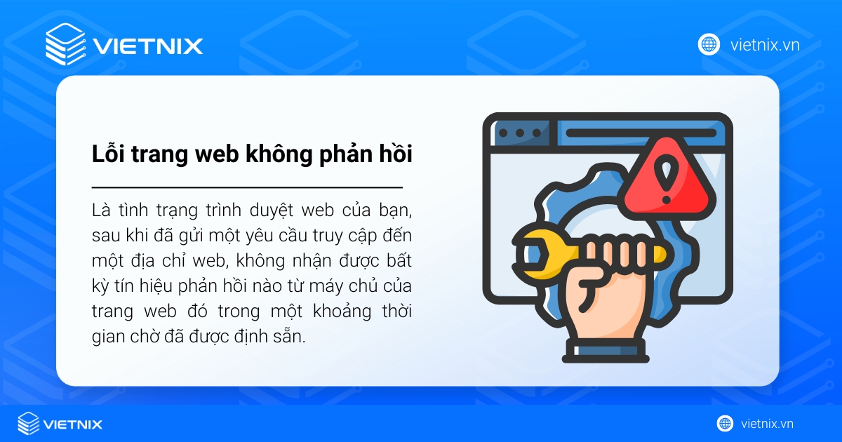 Trang web không phản hồi: Nguyên nhân, cách khắc phục triệt để A-Z 38 Lỗi trang web không phản hồi