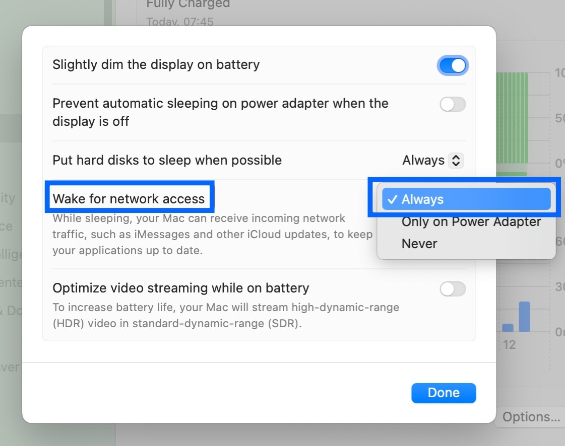 WOL là gì? Hướng dẫn kích hoạt Wake on LAN trên các hệ điều hành phổ biến 31 Chọn Wake for network access