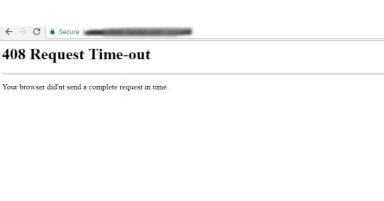 Lỗi 408 request timeout là gì? Cách sửa lỗi đơn giản, chi tiết