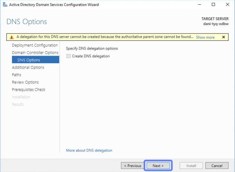 Cài đặt Additional Domain Controller trên Windows Server