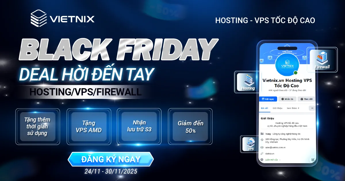 Vietnix Black Friday 2025
