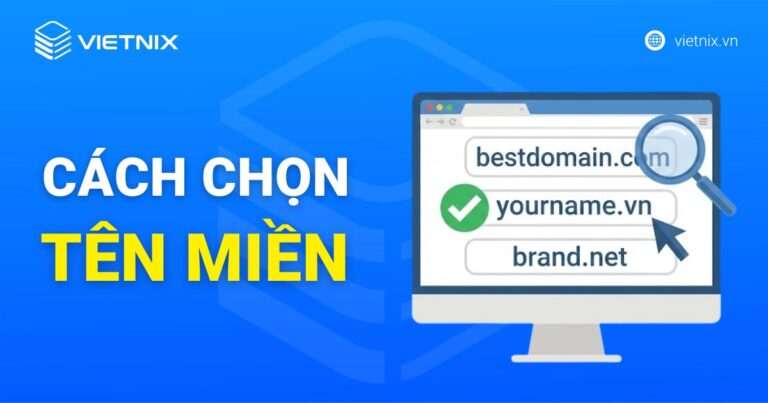 Cách chọn tên miền