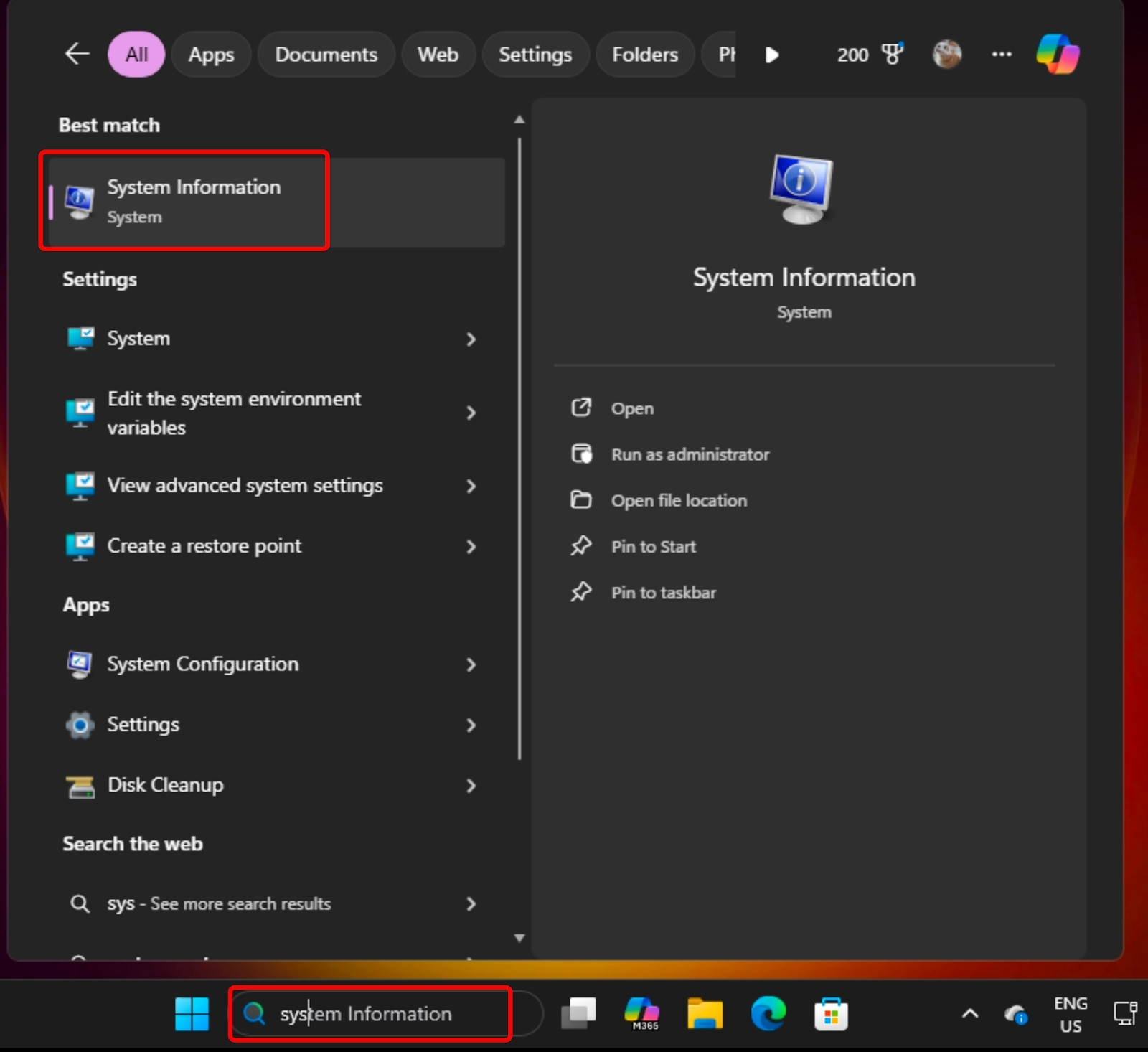 Địa chỉ MAC là gì? Hướng dẫn kiểm tra, tính ứng dụng và phân loại chi tiết 73 Nhập System Information vào thanh tìm kiếm