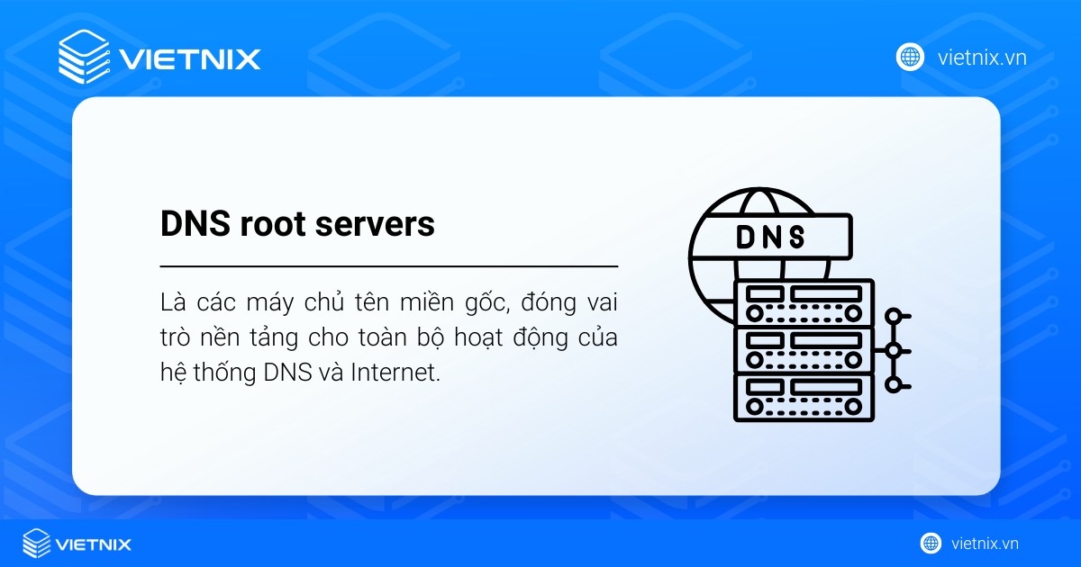 DNS root zone là gì? Tầm quan trọng và cách thức hoạt động của DNS root zone 15 DNS root servers là các máy chủ tên miền gốc