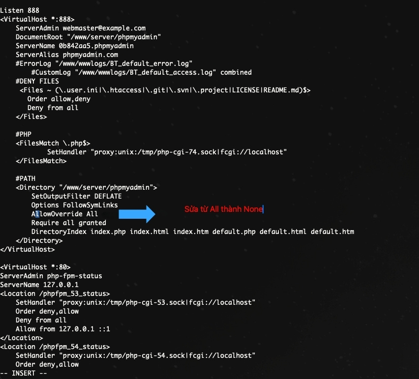 10 cách khắc phục lỗi Error 520: Web Server Is Returning an Unknown Error 25 Bạn cần sửa All thành None