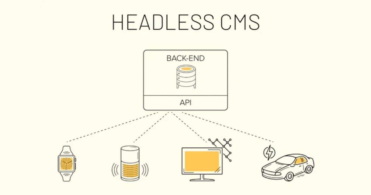 Headless CMS cho phép lưu trữ và quản lý nội dung ở một nơi duy nhất