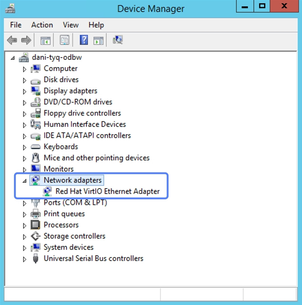 7 cách khắc phục lỗi không tìm thấy địa chỉ DNS nhanh chóng, chi tiết 43 Tiếp theo bạn mở rộng mục Network adapters