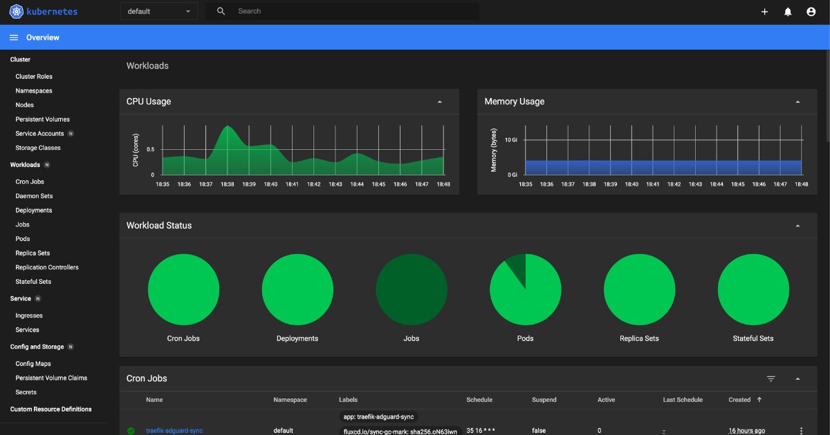 Kubernetes Architecture là gì? Các thành phần chính của kiến trúc Kubernetes 20 Kubernetes Dashboard có giao diện hỗ trợ trực quan