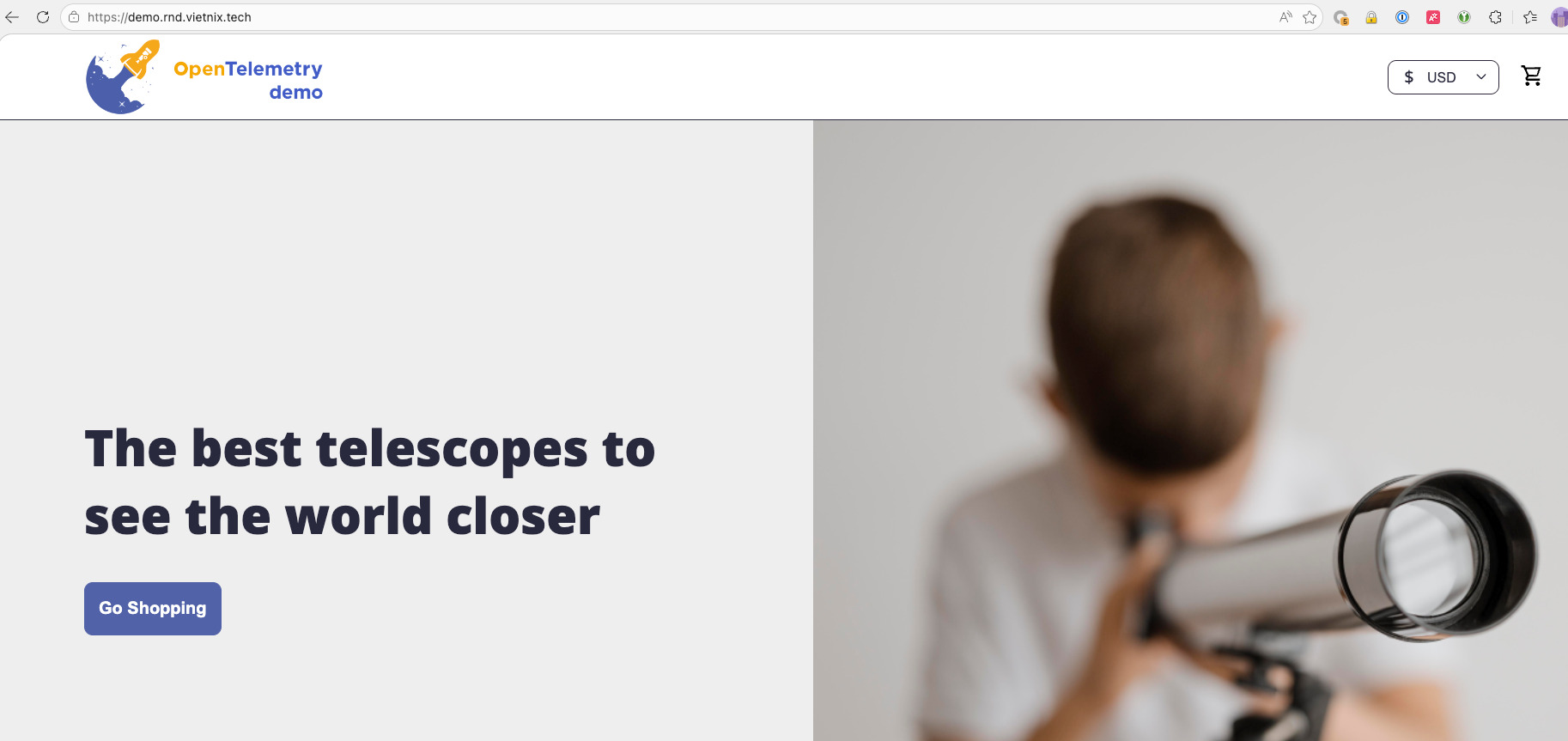 Webstore mô phỏng hành vi người dùng