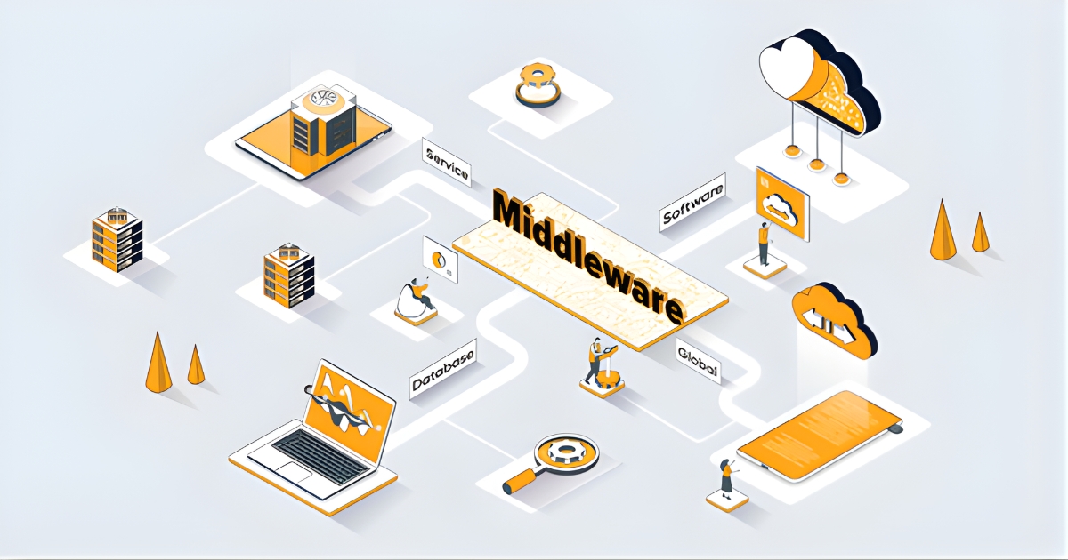 Middleware đóng vai trò quan trọng giúp giảm bớt số lượng mã phải viết (Nguồn: Internet)