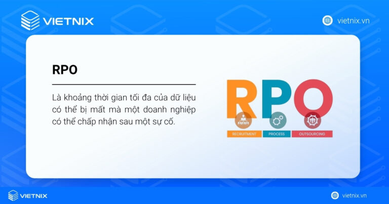 Si Rpo RTO và RPO là gì? Hiểu về 2 chỉ số quan trọng trong backup