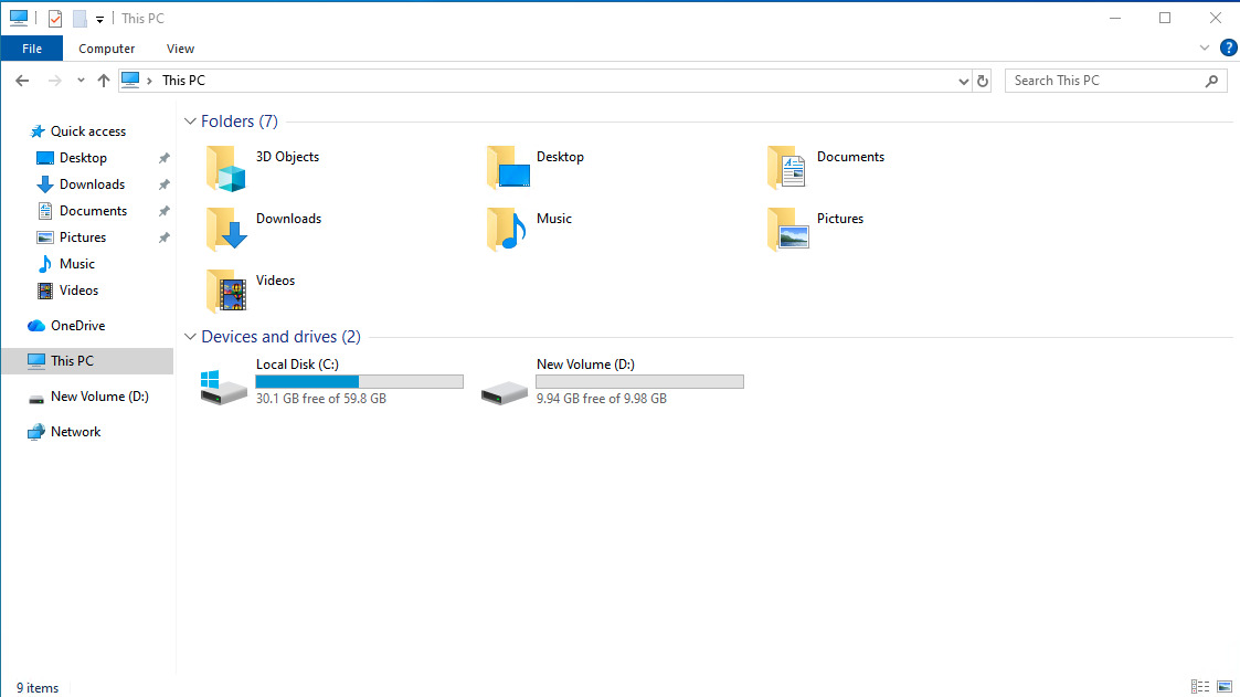 Kết nối các ổ đĩa vật lý cần sử dụng