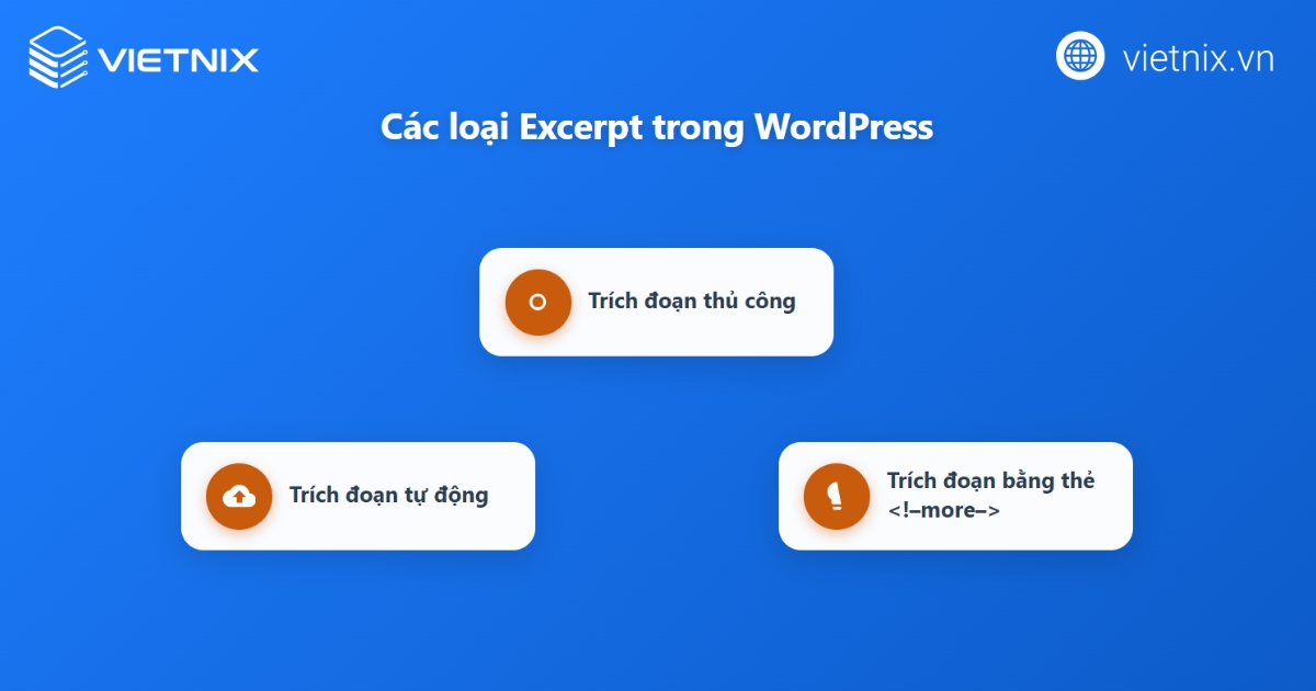 Các loại Excerpt trong WordPress