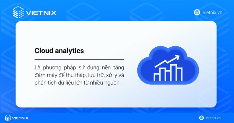 Cloud analytics là gì? Lợi ích, công cụ cloud analytics phổ biến