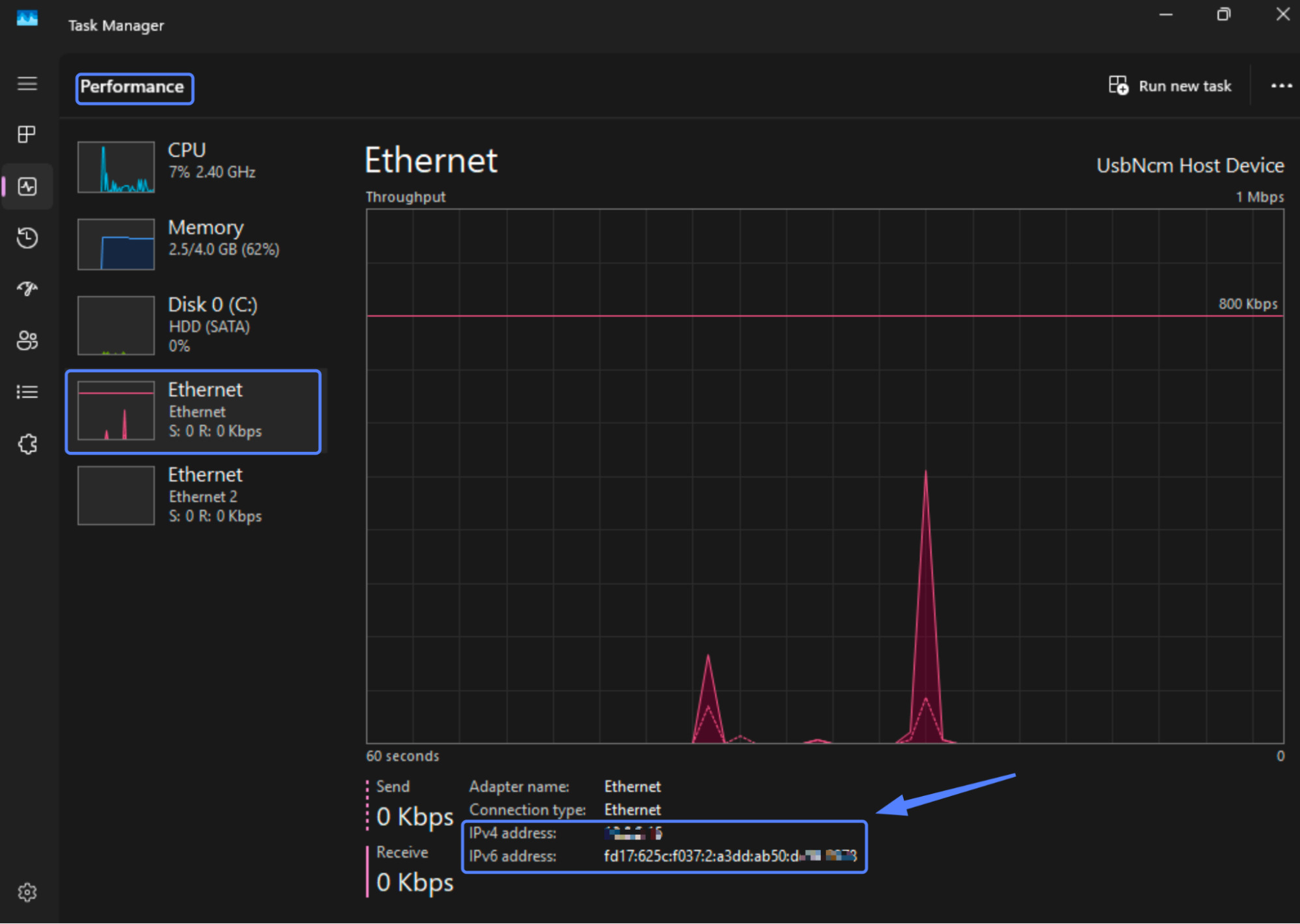 Địa chỉ IP là gì? Cách xem địa chỉ IP trên máy tính và điện thoại đơn giản nhất 56 Kiểm tra địa chỉ IP qua Task Manager