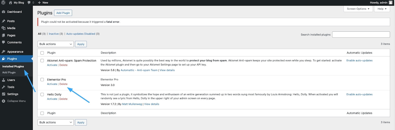 Đầu tiên, bạn cần vào Plugins