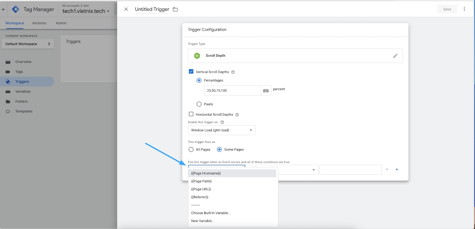 Cuối cùng, bạn áp dụng và hoạt động trên trang web